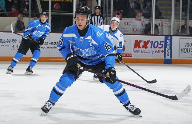 Adam Novotny at the 2026 Connor McDavid OHL Top Prospects Game