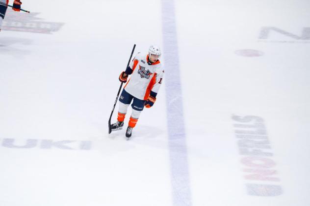 Flint Firebirds left wing Kevin He