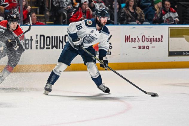 Worcester Railers' Michael Suda on game night