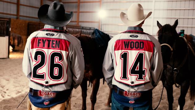 Rapid City Rush Rodeo Night jerseys