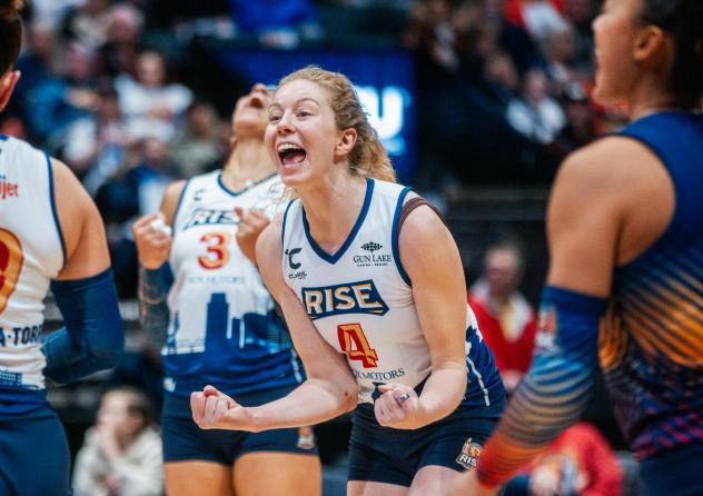 Grand Rapids Rise outside hitter Carli Snyder