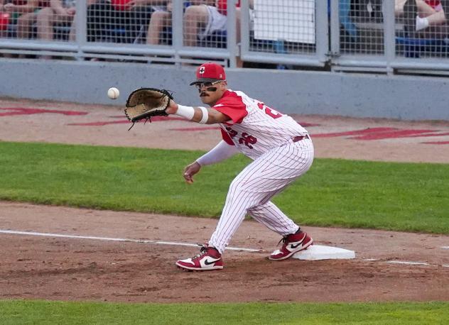 Ottawa Titans infielder Kaiden Cardoso