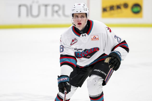 Kelowna Rockets' Rowan Guest