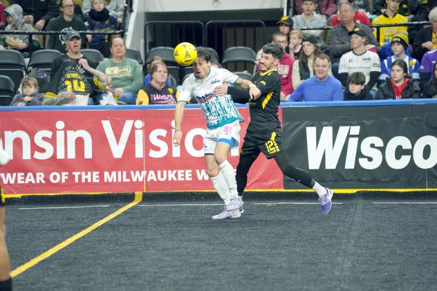 St. Louis Ambush midfielder Randy Martinez vs. the Milwaukee Wave