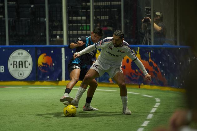 Tyler John of the Tacoma Stars vs. Utica City FC