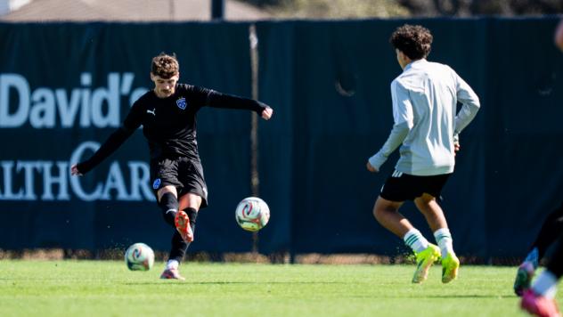 Louisville City FC in action at Austin FC