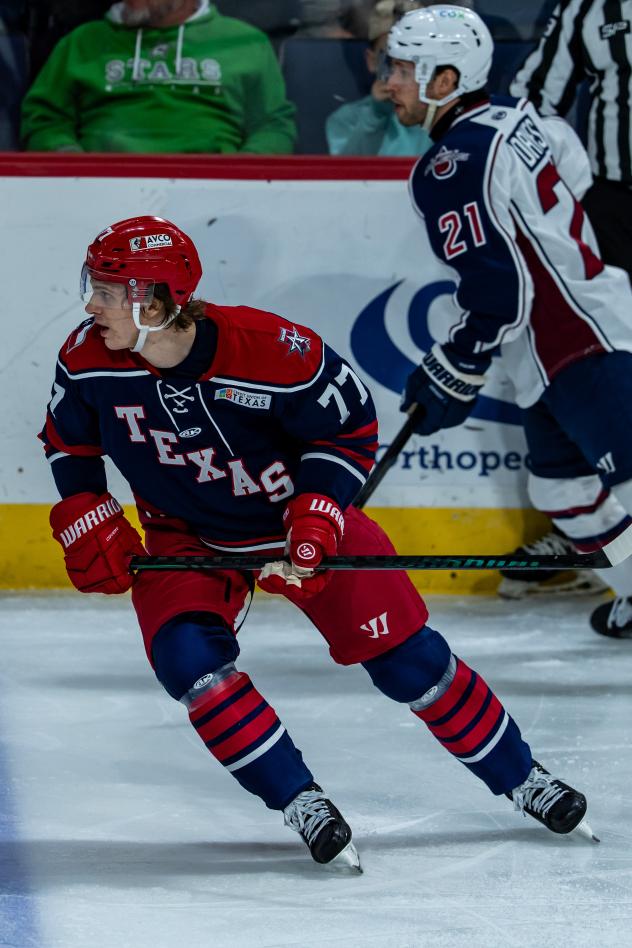 Allen Americans forward Brad Morrison