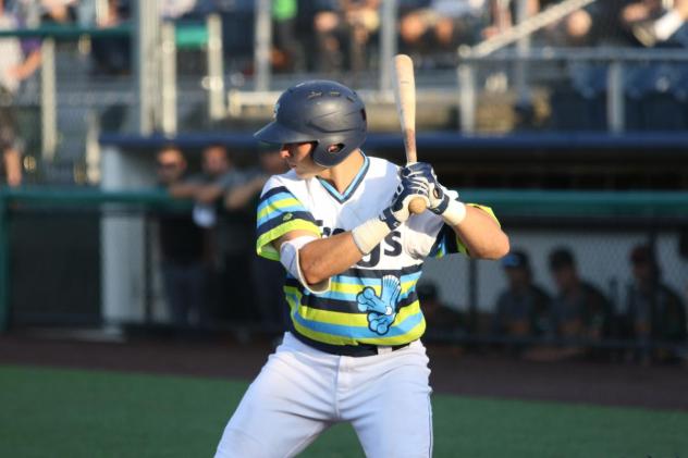 Outfielder Julio Rodríguez with the Everett AquaSox in 2021
