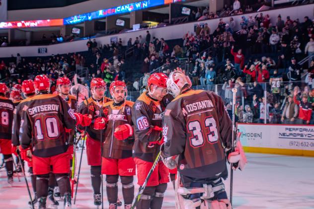 Allen Americans on game night