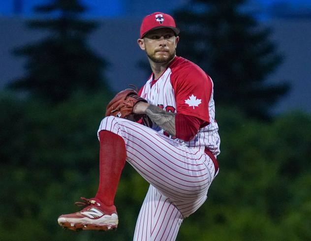 Ottawa Titans pitcher Brandon Marklund