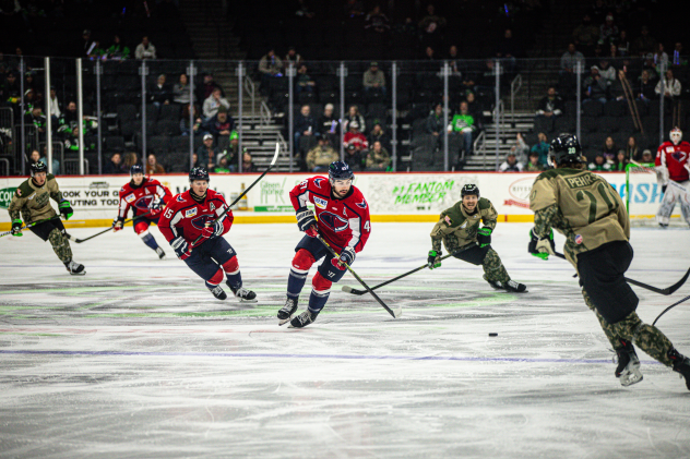 South Carolina Stingrays take on the Savannah Ghost Pirates