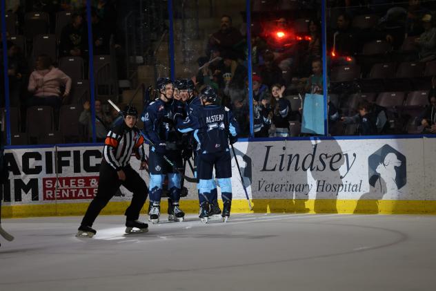 Penticton Vees on game night