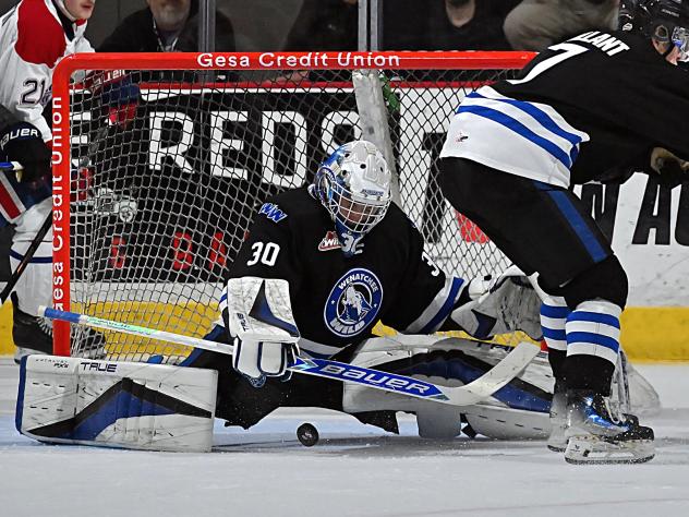 Wenatchee Wild's Cal Conway on game night