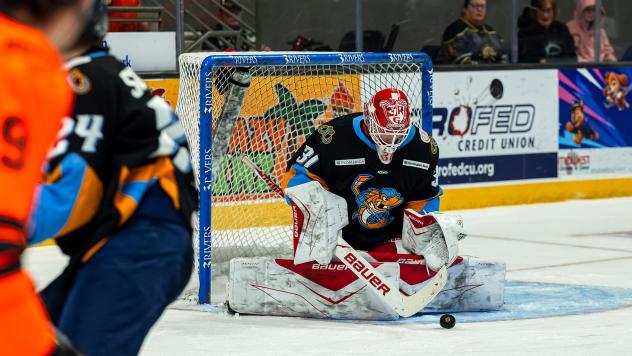 Toledo Walleye goaltender Carter Gylander