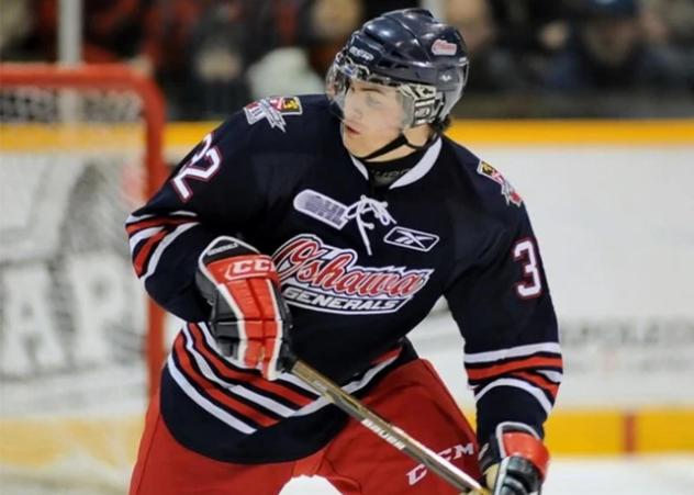 Emerson Clark with the Oshawa Generals