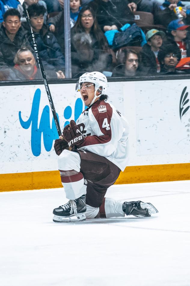 Peterborough Petes defenceman Calum Hartnell