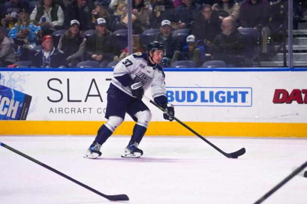Worcester Railers forward Matt DeMelis