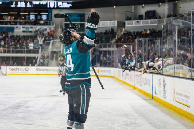 San Jose Barracuda winger Kasper Halttunen