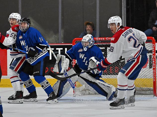 Wenatchee Wild goaltender Cal Conway