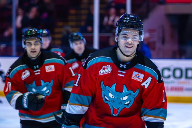 Kelowna Rockets centre Tij Iginla