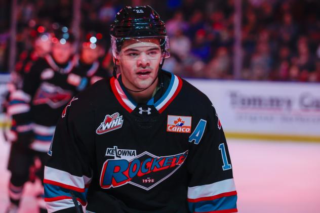 Kelowna Rockets centre Tij Iginla