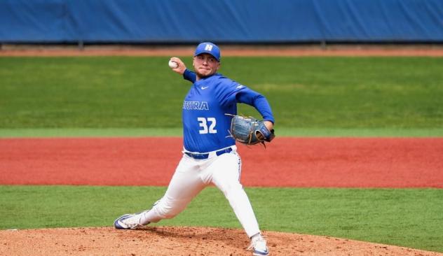 Pitcher Michael O'Hanlon with Hofstra University