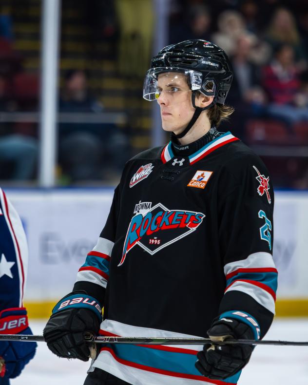 Kelowna Rockets centre Jaxon Kehrig
