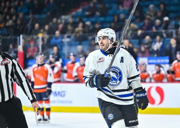 Wenatchee Wild forward Zane Saab