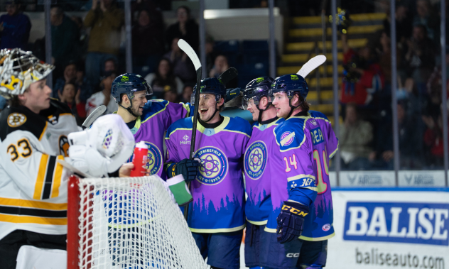 Springfield Thunderbirds as the Ice-O-Topes