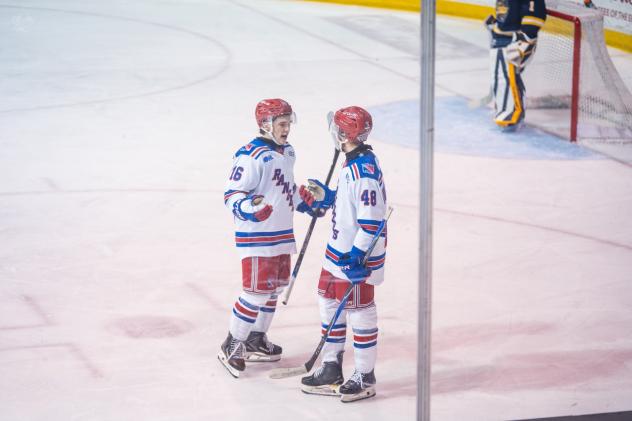 Kitchener Rangers on the ice