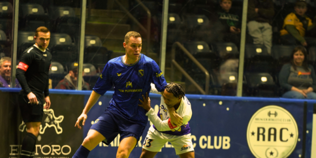 San Diego Sockers' Taylor Walter Bond versus Tacoma Stars' Adrian Correa