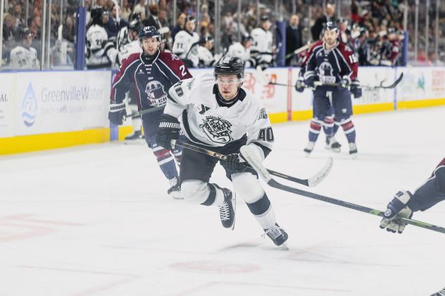 Greenville Swamp Rabbits defenseman Parker Berge