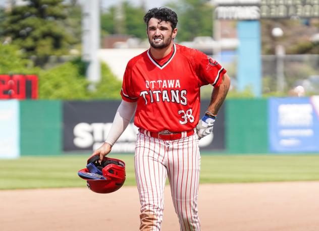 Ottawa Titans utility player Justin Fogel