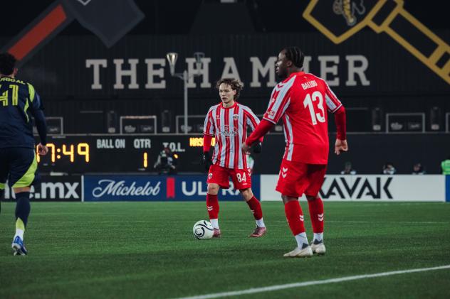 Atlético Ottawa defender Sergei Kozlovskiy