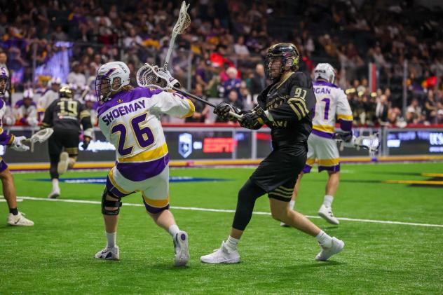 Vancouver Warriors forward Ryan Sheridan shoots against the San Diego Seals