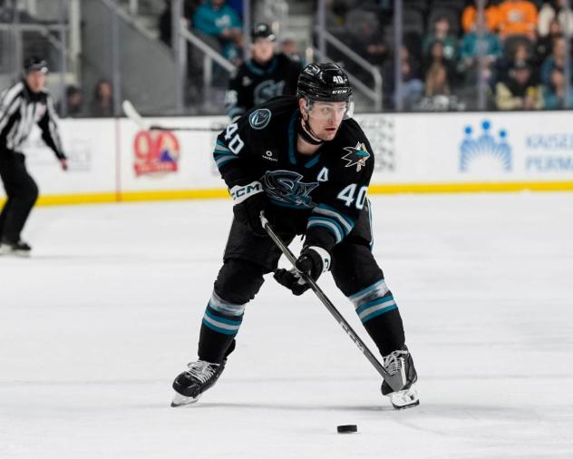 San Jose Barracuda forward Jimmy Huntington