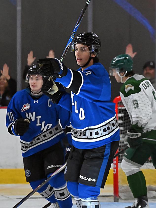 Wenatchee Wild forward Mathias Silaban