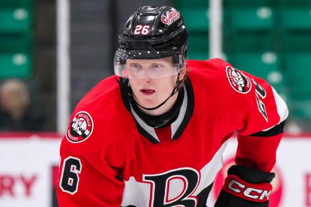 Belleville Senators defenceman Carter Yakemchuk