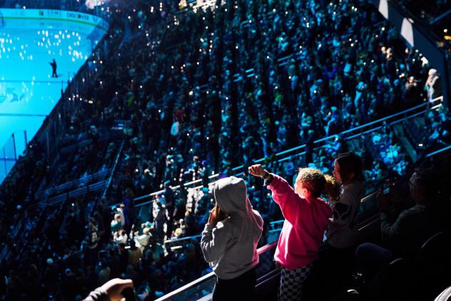 A record crowd watches the Seattle Torrent