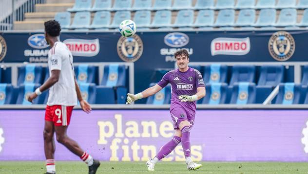 Goalkeeper Mike Sheridan with Philadelphia Union II