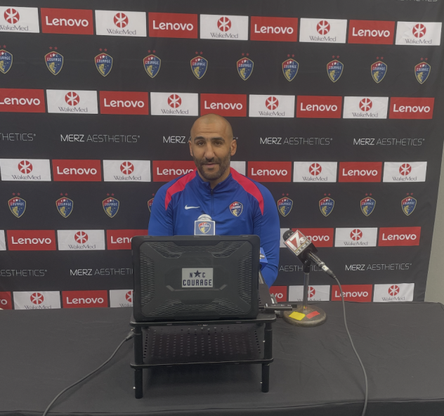 North Carolina Courage Head Coach Mak Lind