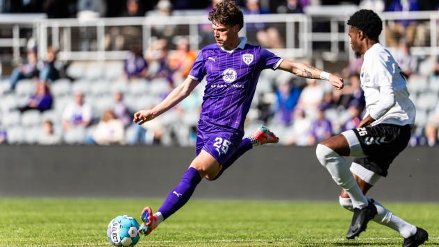 Louisville City FC forward Jansen Wilson