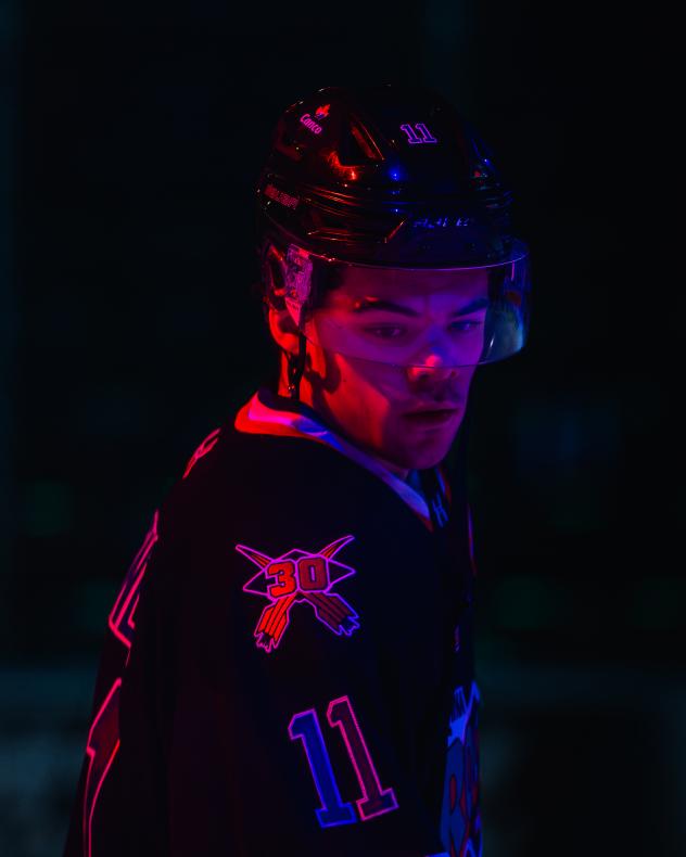 Kelowna Rockets centre Tij Iginla