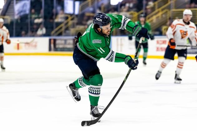 Florida Everblades forward Isaac Nurse