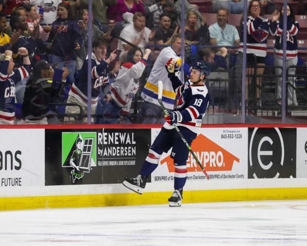 South Carolina Stingrays forward Kyler Kupka