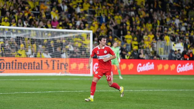 Chicago Fire FC's Dylan Borso on the field