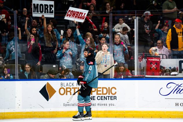 Rapid City Rush's Maurizio Colella on game night