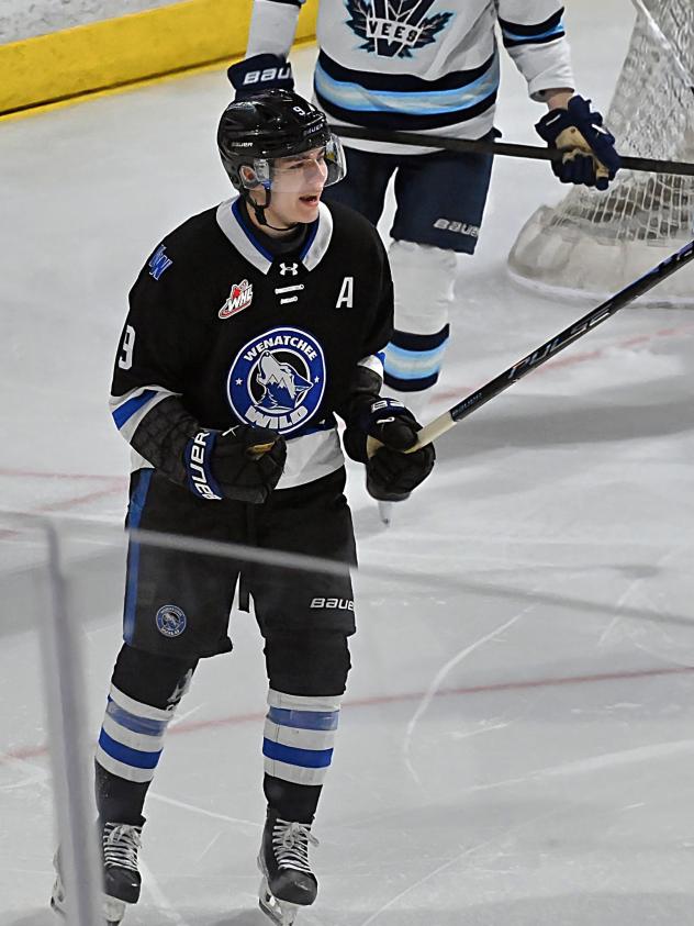 Wenatchee Wild's Aiden Grossklaus
