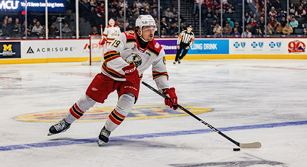 Grand Rapids Griffins left wing John Leonard