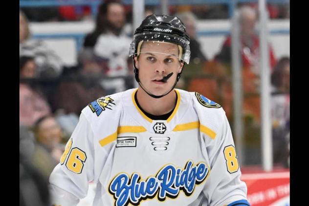 Forward Kyle Heitzner with the Blue Ridge Bobcats